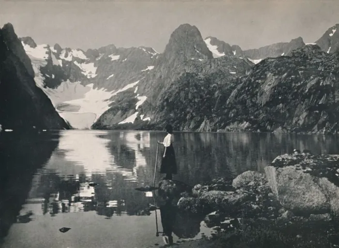 Framed Print : Trold Lake, 1914. Creator: Unknown Framed Print : Trold Lake, 1914. Creator: Unknown