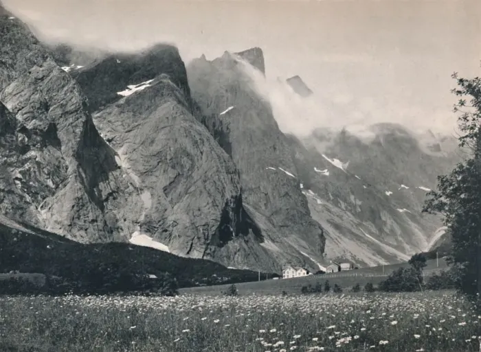 Framed Print : Troldtinderne, 1914. Creator: Unknown Framed Print : Troldtinderne, 1914. Creator: Unknown