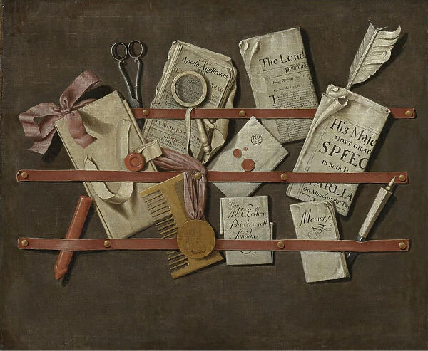 Trompe-l oeil, 1698. Artist: Collier, Edwaert (1642-1708)