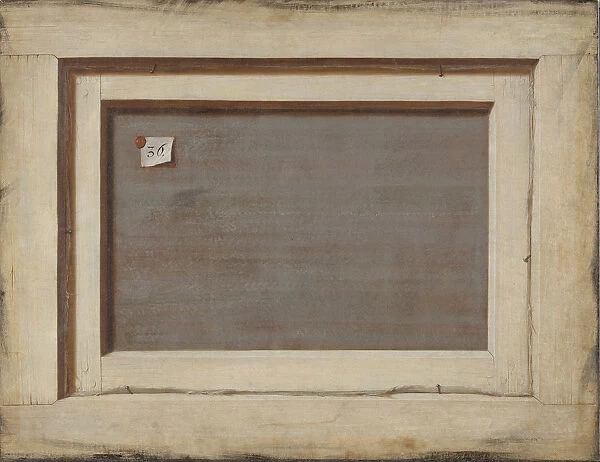 Trompe l oeil. The Reverse of a Framed Painting, 1668-1672. Artist: Gijsbrechts, Cornelis Norbertus (before 1657-after 1675)