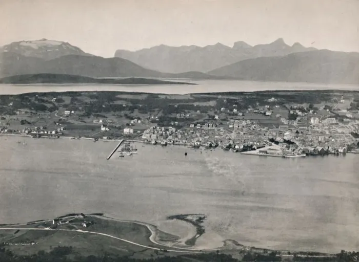Framed Print : Tromso, 1914. Creator: Unknown Framed Print : Tromso, 1914. Creator: Unknown