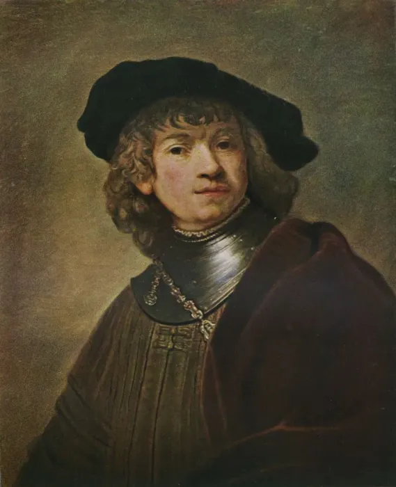 Framed Print : Tronie of a Young Man in a Gorget and Cap, c1639. Artist: Rembrandt Harmensz van Rijn Framed Print : Tronie of a Young Man in a Gorget and Cap, c1639. Artist: Rembrandt Harmensz van Rijn
