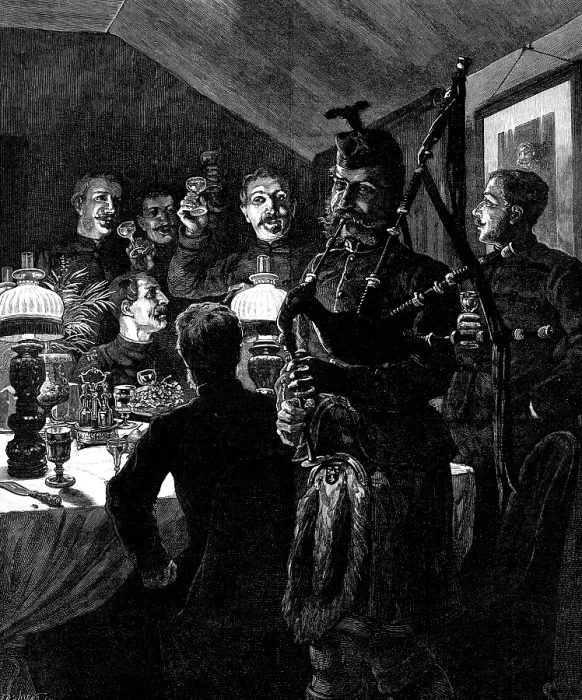 Framed Print : Troops for South Africa: the Eve of Departure, 1881. Creator: Eugene Froment Framed Print : Troops for South Africa: the Eve of Departure, 1881. Creator: Eugene Froment