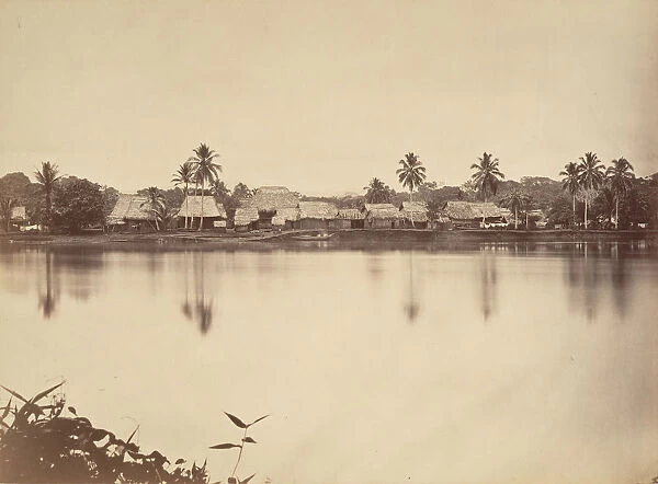 Tropical Scenery, Santa Maria del Real, Darien, 1871. Creator: John Moran