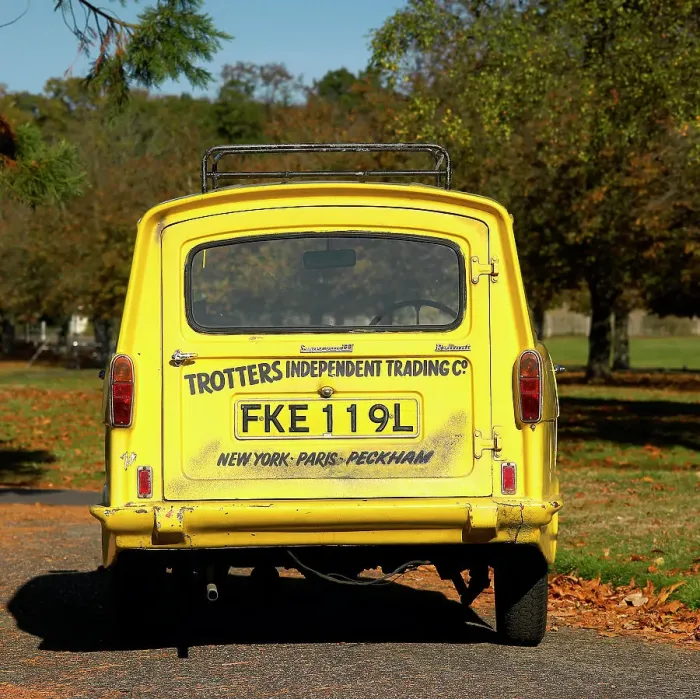 Framed Print : Trotter's Reliant Van from Only Fools and Horses tv programme. Creator: Unknown Framed Print : Trotter's Reliant Van from Only Fools and Horses tv programme. Creator: Unknown