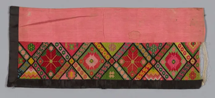 Framed Print : Trouser Band, China, Qing dynasty (1644-1911), 1875 / 1900. Creator: Unknown Framed Print : Trouser Band, China, Qing dynasty (1644-1911), 1875 / 1900. Creator: Unknown