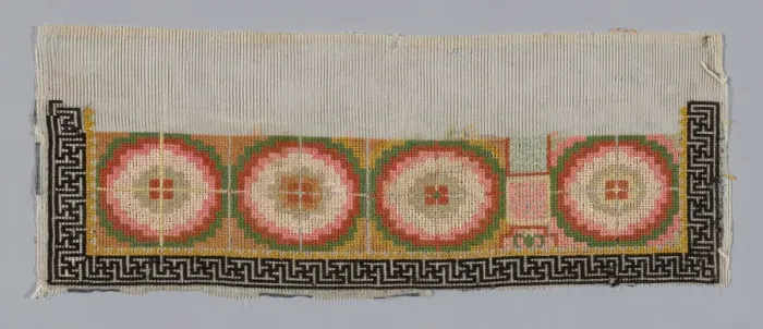 Framed Print : Trouser Band, China, Qing dynasty (1644-1911), 1875 / 1900. Creator: Unknown Framed Print : Trouser Band, China, Qing dynasty (1644-1911), 1875 / 1900. Creator: Unknown