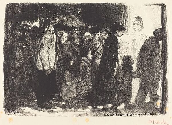 To the True Poor: The Wicked Rich (Aux vrais pauvres: Les mauvais riches), 1894