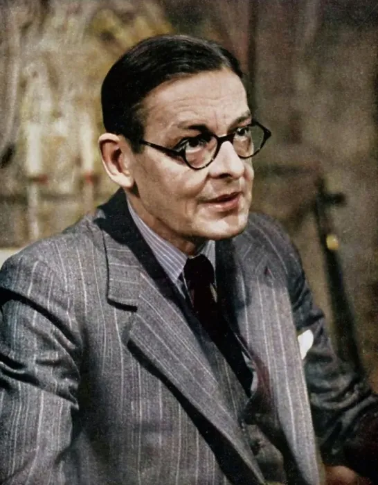 Framed Print : TS Eliot, American-born British poet dramatist and critic, c1950s. Creator: Unknown