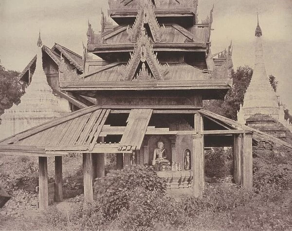 Tsagain Myo: Ruined Tazoung, August 29-30, 1855. Creator: Captain Linnaeus Tripe