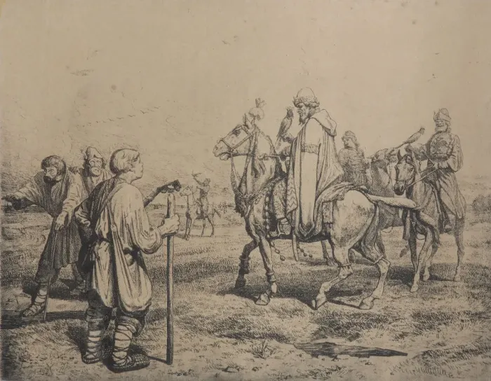 Framed Print : Tsar Ivan the Terrible at the Falconry, 1872 Framed Print : Tsar Ivan the Terrible at the Falconry, 1872