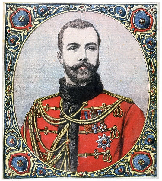 Tsar Nicholas II of Russia, 1894. Artist: Henri Meyer