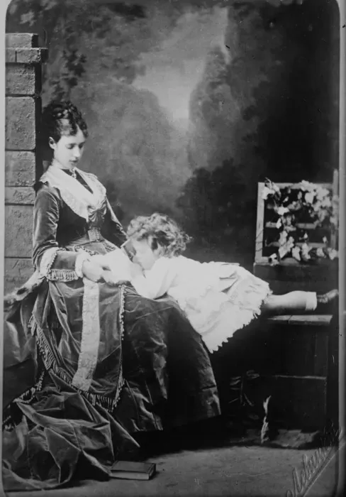 Framed Print : Tsar Nicholas II of Russia as child, c1871. Artist: Sergei Levitsky Framed Print : Tsar Nicholas II of Russia as child, c1871. Artist: Sergei Levitsky