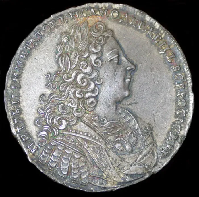 Framed Print : Tsar Peter II of Russia. Silver ruble of 1728, 1728. Artist: Numismatic, Russian coins Framed Print : Tsar Peter II of Russia. Silver ruble of 1728, 1728. Artist: Numismatic, Russian coins