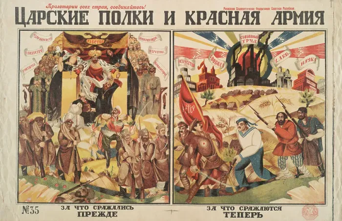 Framed Print : The Tsar's Regiments and the Red Army, 1919. Creator: Dmitriy Stakhievich Moor Framed Print : The Tsar's Regiments and the Red Army, 1919. Creator: Dmitriy Stakhievich Moor