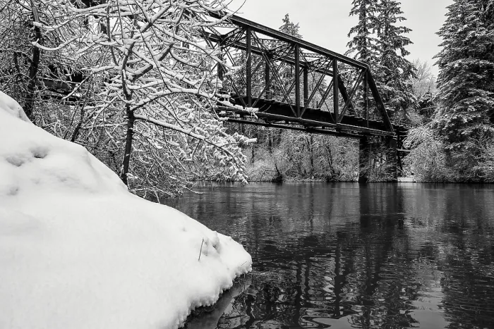 Framed Print : Tualatin River Bridge. Creator: Joshua Johnston Framed Print : Tualatin River Bridge. Creator: Joshua Johnston