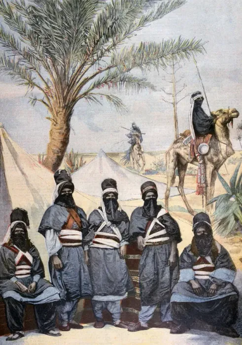 Framed Print : The Tuareg Caravan at the Winter Velodrome, Paris, 1894 Framed Print : The Tuareg Caravan at the Winter Velodrome, Paris, 1894