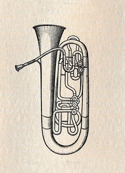 The Tuba - Contra Bass Tuba, 1895. Creator: Unknown