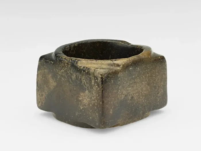 Framed Print : Tube (cong?), Shang or Western Zhou dynasty, ca. 1600-ca. 771 BCE. Creator: Unknown Framed Print : Tube (cong?), Shang or Western Zhou dynasty, ca. 1600-ca. 771 BCE. Creator: Unknown