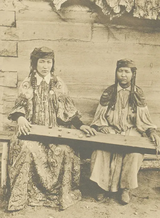 Framed Print : Tubinki and chatygan (musical instrument), 1904-1917. Creator: Unknown. Tubinki and chatygan (musical instrument), 1904-1917. Creator: Unknown Framed Print : Tubinki and chatygan (musical instrument), 1904-1917. Creator: Unknown. Tubinki and chatygan (musical instrument), 1904-1917. Creator: Unknown