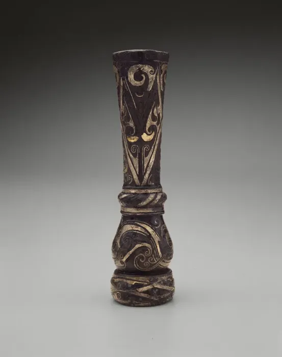 Framed Print : Tubular Fitting, Eastern Zhou dynasty, Warring States period (480-221 B. C) Framed Print : Tubular Fitting, Eastern Zhou dynasty, Warring States period (480-221 B. C)