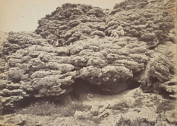 Tufa Rocks, Pyramid Lake, Nevada, 1867. Creator: Tim O Sullivan