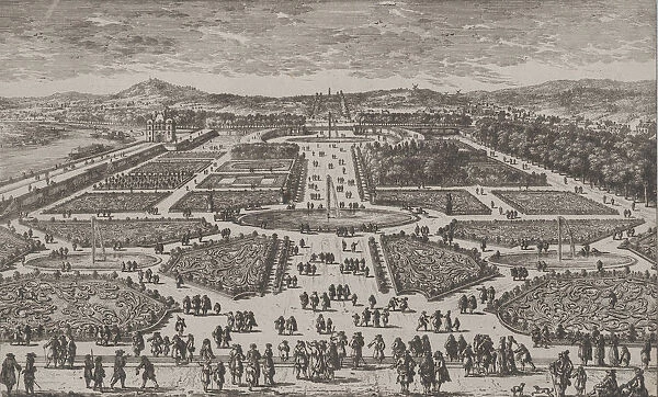 The Tuileries Garden, 1680. 1680. Creator: Adam Perelle