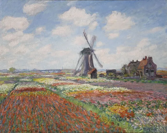 Framed Print : Tulip fields in Holland (Champs de tulipes en Hollande) Framed Print : Tulip fields in Holland (Champs de tulipes en Hollande)