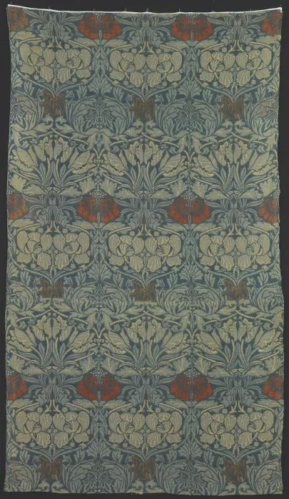 Framed Print : Tulip and Rose, England, 1876 (produced 1876 / 1940). Creator: William Morris Framed Print : Tulip and Rose, England, 1876 (produced 1876 / 1940). Creator: William Morris