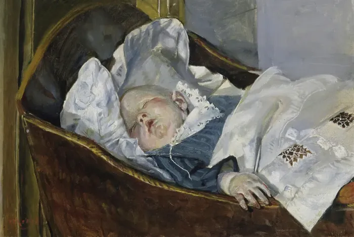 Framed Print : Tulla, the Artist's Grandchild, probably 1913. Creator: Christian Krohg Framed Print : Tulla, the Artist's Grandchild, probably 1913. Creator: Christian Krohg