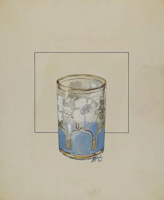 Framed Print : Tumbler, 1937. Creator: Ralph Atkinson Framed Print : Tumbler, 1937. Creator: Ralph Atkinson