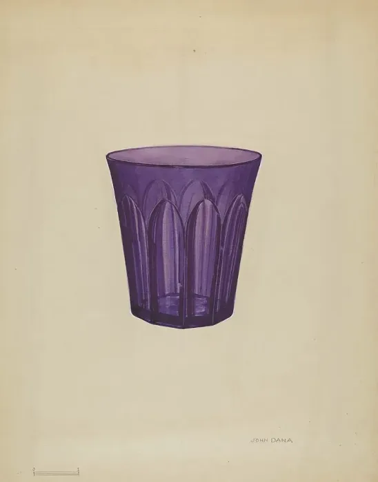 Framed Print : Tumbler, c. 1936. Creator: John Dana Framed Print : Tumbler, c. 1936. Creator: John Dana