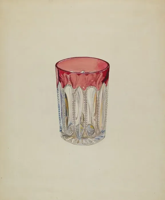 Framed Print : Tumbler, c. 1936. Creator: Ralph Atkinson Framed Print : Tumbler, c. 1936. Creator: Ralph Atkinson