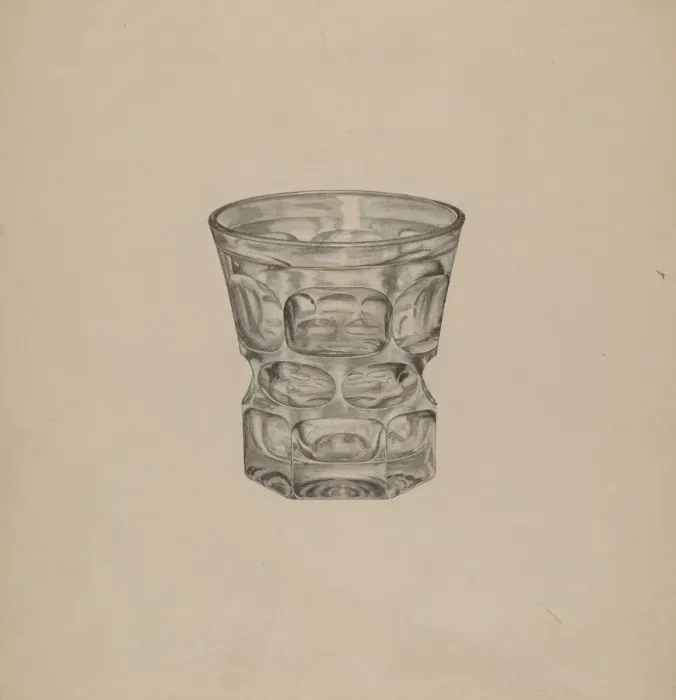 Framed Print : Tumbler, c. 1940. Creator: Henry Moran Framed Print : Tumbler, c. 1940. Creator: Henry Moran