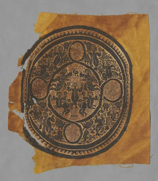 Framed Print : Tunic Fragment with Segmentum, 400s - 600s. Creator: Unknown Framed Print : Tunic Fragment with Segmentum, 400s - 600s. Creator: Unknown