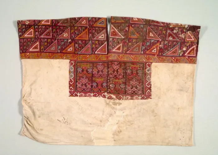 Framed Print : Tunic (Shirt) with Tapestry-woven Yoke, 650-850. Creator: Unknown Framed Print : Tunic (Shirt) with Tapestry-woven Yoke, 650-850. Creator: Unknown