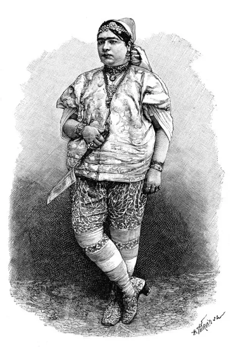 Framed Print : Tunisian Jewess, c1890. Artist: Henri Thiriat Framed Print : Tunisian Jewess, c1890. Artist: Henri Thiriat