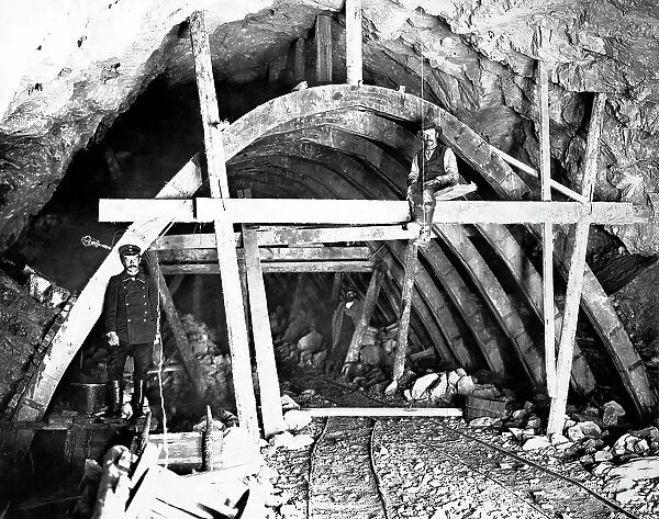 Tunnel Number 30 at Verst 59. Walling, 1900-1904. Creator: Unknown