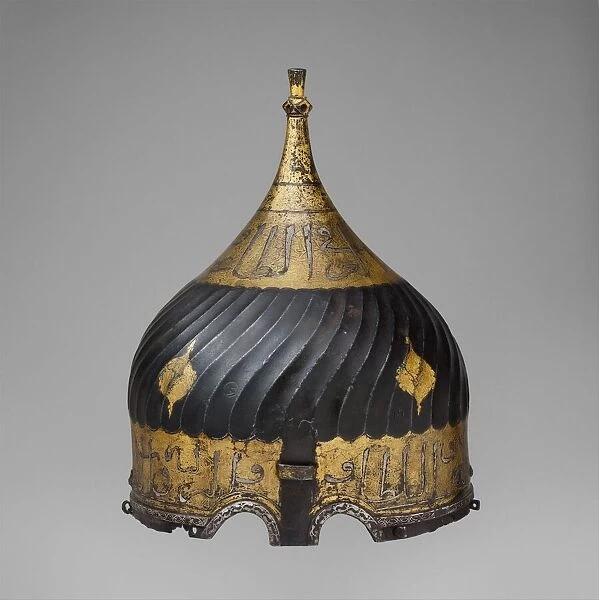 Turban Helmet, Turkish, possibly Istanbul, in the style of Turkman armour