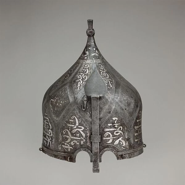 Turban Helmet, Turkish, in the style of Turkman armour, 16th century. Creator: Unknown