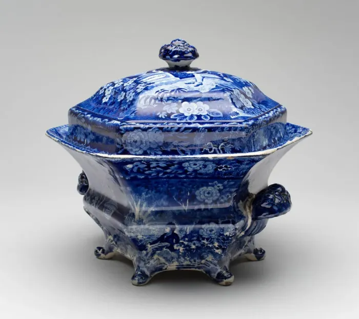 Framed Print : Tureen, 1825 / 30. Creator: Enoch Wood & Sons Framed Print : Tureen, 1825 / 30. Creator: Enoch Wood & Sons
