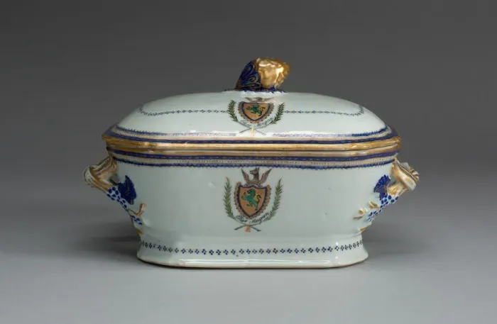 Framed Print : Tureen with Cover, c. 1787 / 90. Creator: Unknown Framed Print : Tureen with Cover, c. 1787 / 90. Creator: Unknown