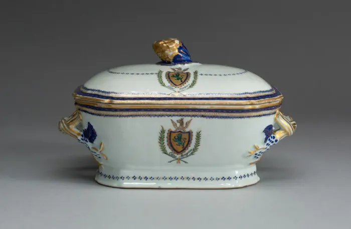 Framed Print : Tureen with Cover, c. 1787 / 90. Creator: Unknown Framed Print : Tureen with Cover, c. 1787 / 90. Creator: Unknown