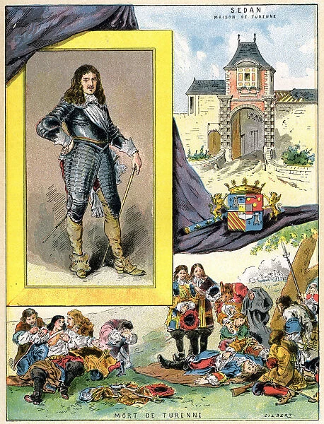 Turenne, Henri de La Tour d?Auvergne, marshal of France, 1898. Artist: Gilbert