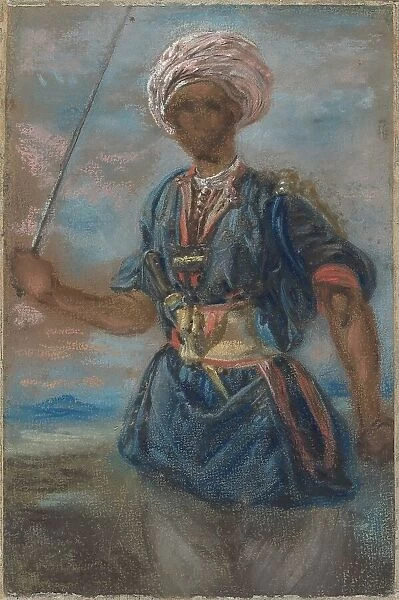 A Turk, 1815 / 1817. Creator: Jules-Robert Auguste
