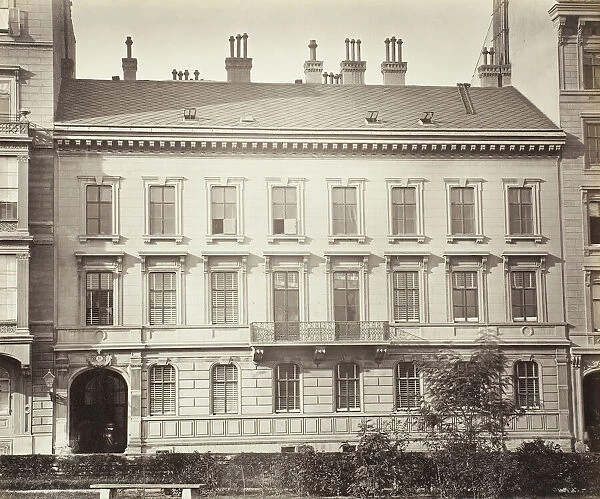 TürkenstraBe No. 15, Wohnhaus des Grafen von Wimpfen, 1860s. Creator: Unknown
