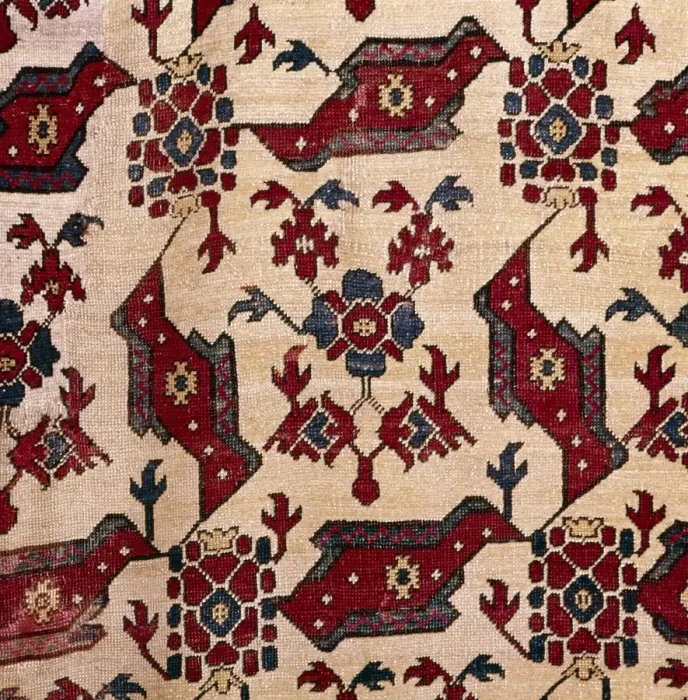 Framed Print : Turkish Bird Rug, 16th century Framed Print : Turkish Bird Rug, 16th century