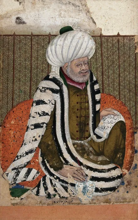 Framed Print : A Turkish (?) grandee. Creator: Unknown Framed Print : A Turkish (?) grandee. Creator: Unknown