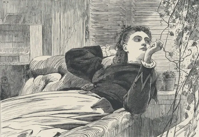 Framed Print : She Turned her Face to the Window (The Galaxy, An Illustrated Magazine of Entertaining Framed Print : She Turned her Face to the Window (The Galaxy, An Illustrated Magazine of Entertaining