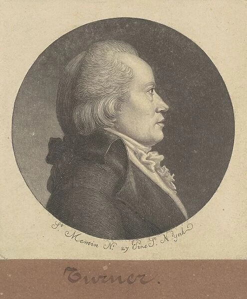 Turner, 1797. Creator: Charles Balthazar Julien Fevret de Saint-Memin